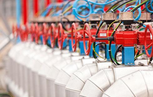 Reliable use of ORing sealing in water pipes and valves
